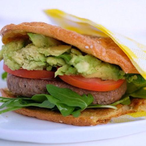 Low Carb broodje hamburger