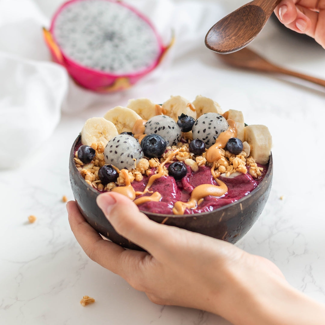 Tropische Açaí Bowl met Drakenfruit